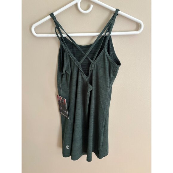 Born Primitive NWT Green Strappy Latitude Work Out Tank Size Medium - Picture 6 of 11